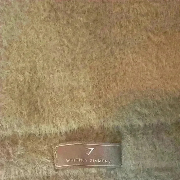 Gymshark Whitney Simmons Eyelash Knit Brown New Top Bra bandeau - Picture 13 of 16